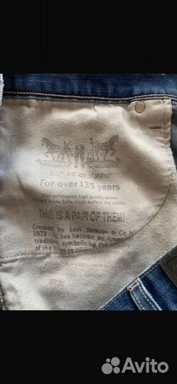 Джинсы мужские levis 527