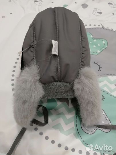 Зимняя шапка для мальчика