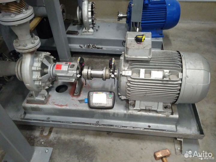 Балансировка, диагностика, центровка насосов, вент