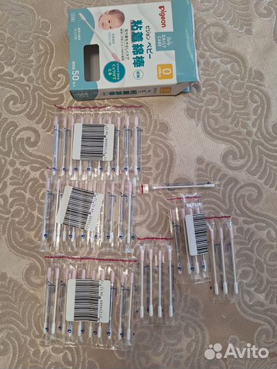 Ватные палочки с липким слоем pigeon