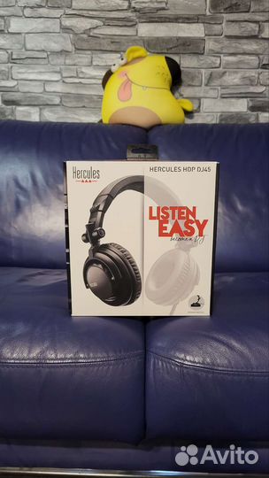 Наушники Hercules HDP DJ45 (новые, Германия)