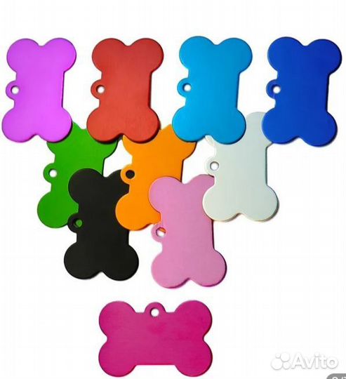 Адресник для собак и кошек с гравировкой