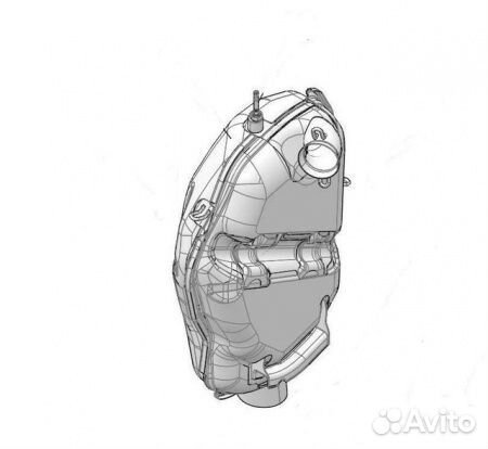 Глушитель polaris axys 850 1263068 1263068-029