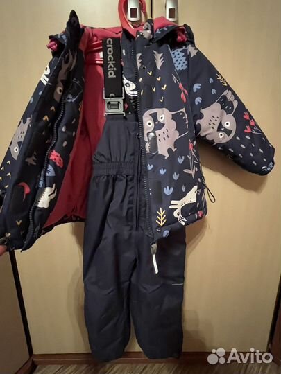 Зимний костюм для девочки
