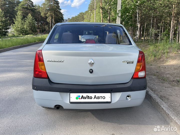 Renault Logan 1.4 МТ, 2008, 156 000 км