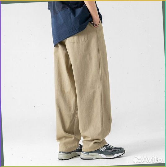 Спортивные широкие штаны карго (Все размеры в наличии)