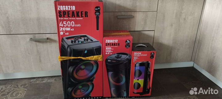 Блютуз колонка с радио