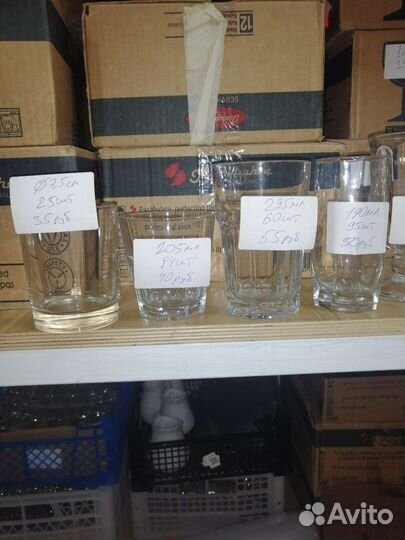 Бокалы для кафе