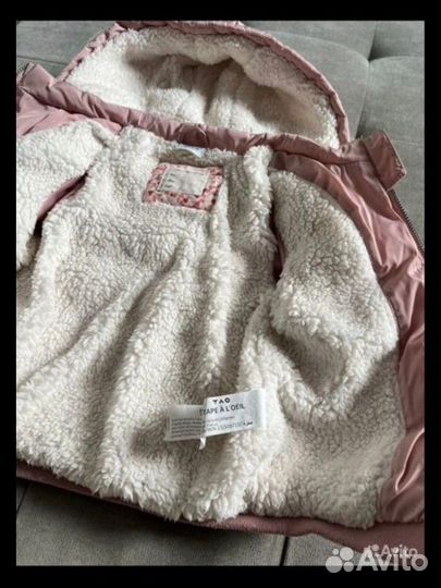 Куртка зимняя для девочки 86
