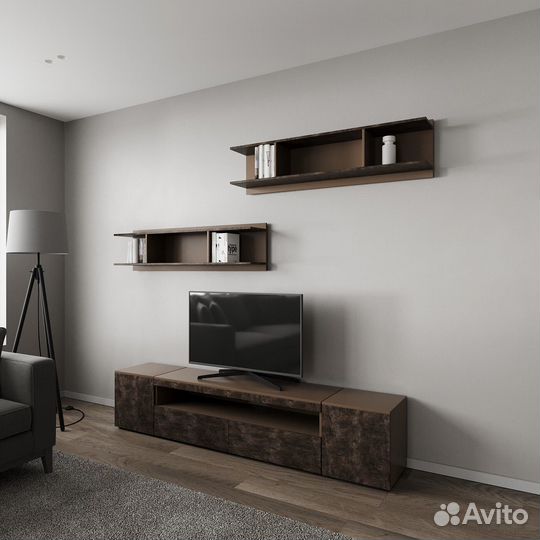 Тумба Онге-952qh латте прикроватная