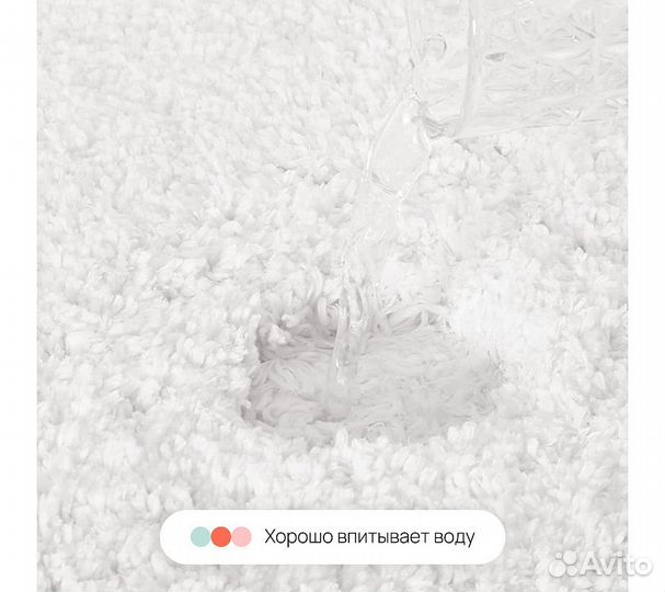 Набор ковриков для ванной и туалета Shaggy Home On