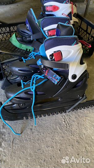Коньки для мальчиков размер 38-41