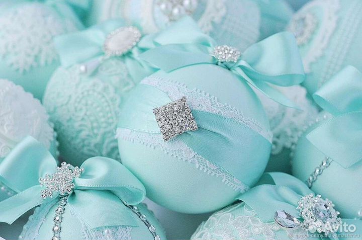 Набор ёлочных игрушек. Новогодние шары