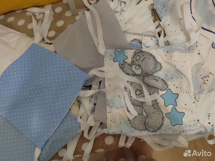 Бортики в кроватку