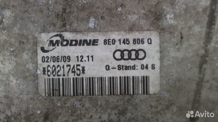 Радиатор интеркулера Seat Exeo, 2009