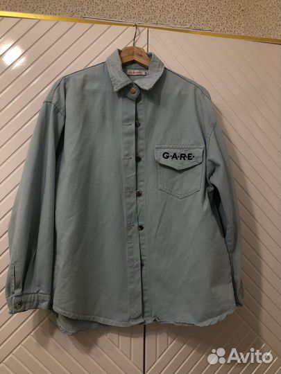 Рубашка женская джинсовая