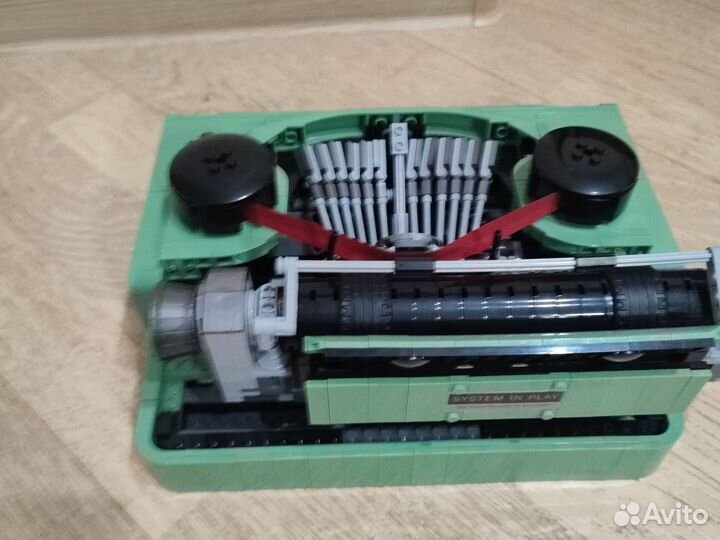 Lego печатная машинка