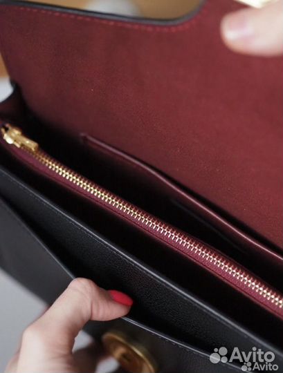 Сумка coach tabby натуральная кожа