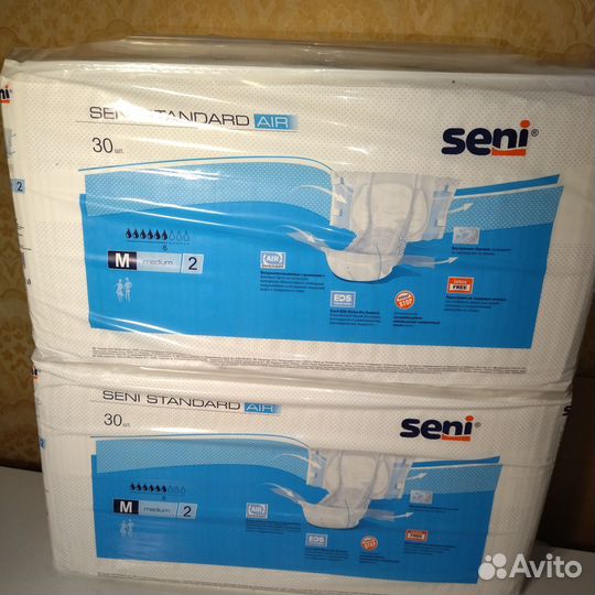Памперсы подгузники №2 для взрослых Seni размер 2