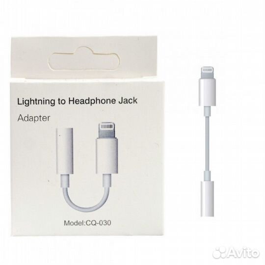 Переходник lighting to Jack adapter через Bluetoot