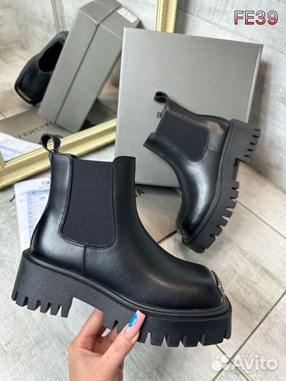 Balenciaga сапоги челси женские