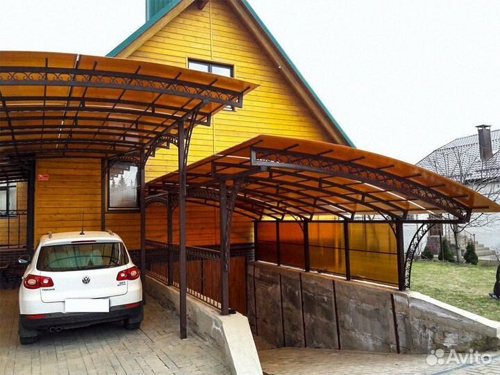 Навес под ключ