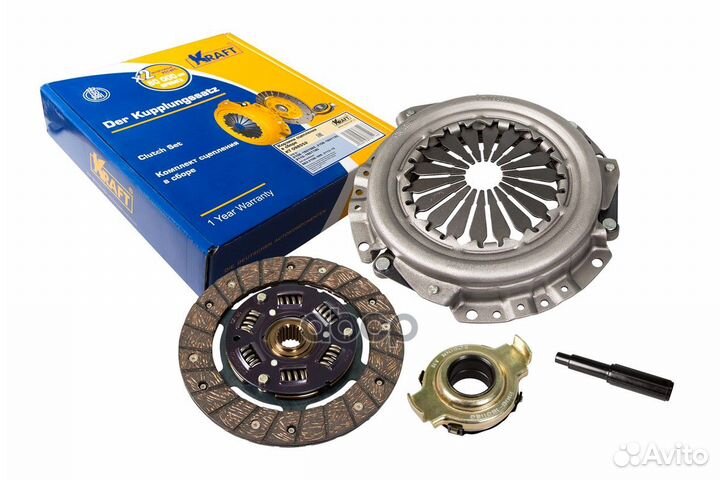 Сцепление kraft ваз 2108-21099, 2113-2115 KT098