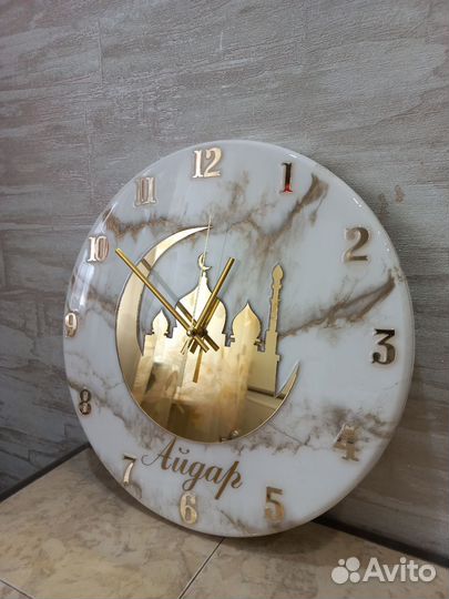 Часы из эпоксидной смолы/ручная работа