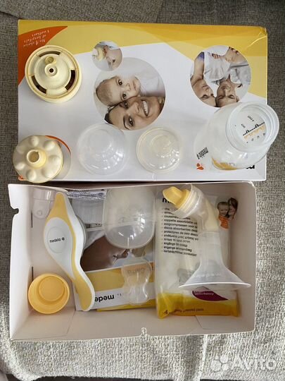 Молокоотсос ручной medela harmony смартсоска