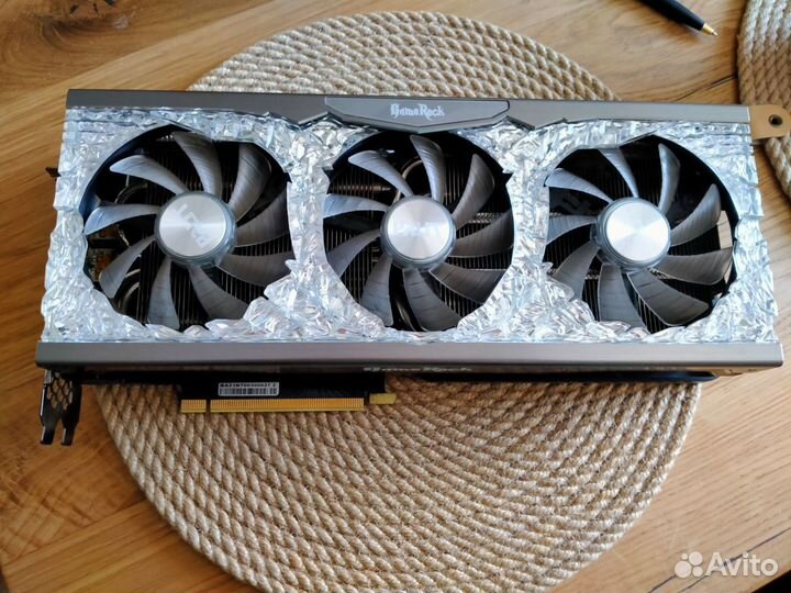 Palit RTX 3080 Game rock 10gb на гарантии днс до 2