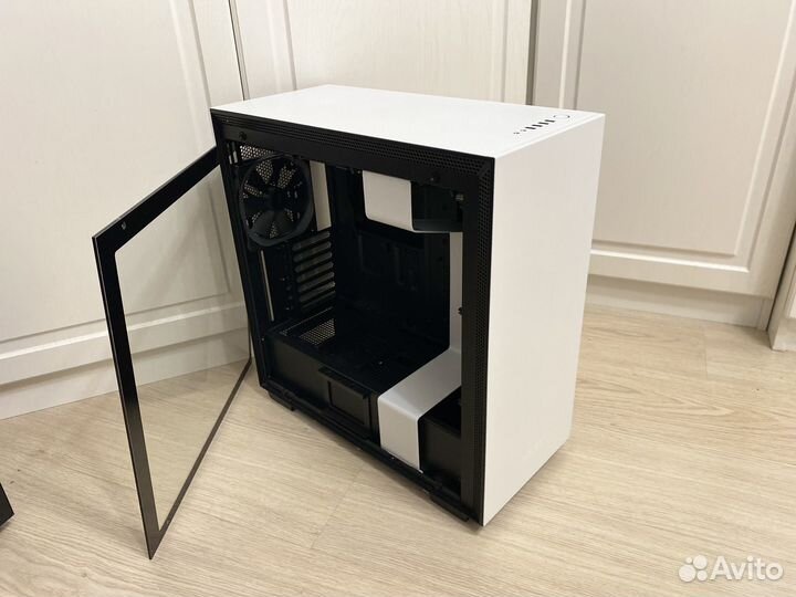 Корпус nzxt H700i White/Black TG