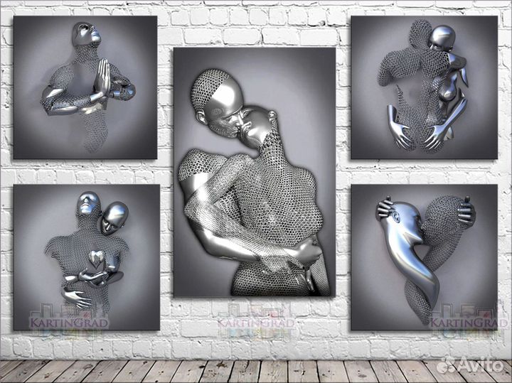 Шикарные картины Мартинакиса в интерьер / Арт 33