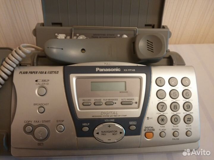 Факс Panasonic KX-fp148ru + термоплёнка (3 шт)