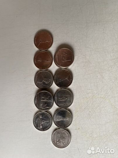 Монеты юбилейные 2, 5,10