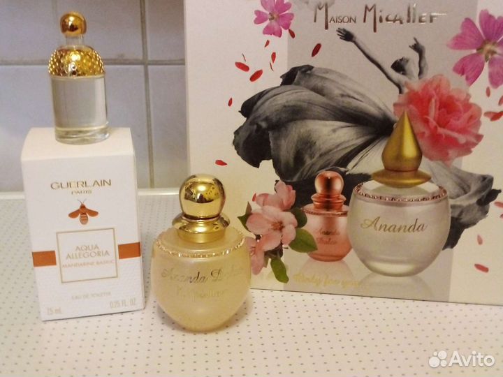 Парфюмерия оригинал из личной коллекции