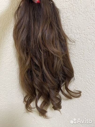 Накладка из натуральных волос