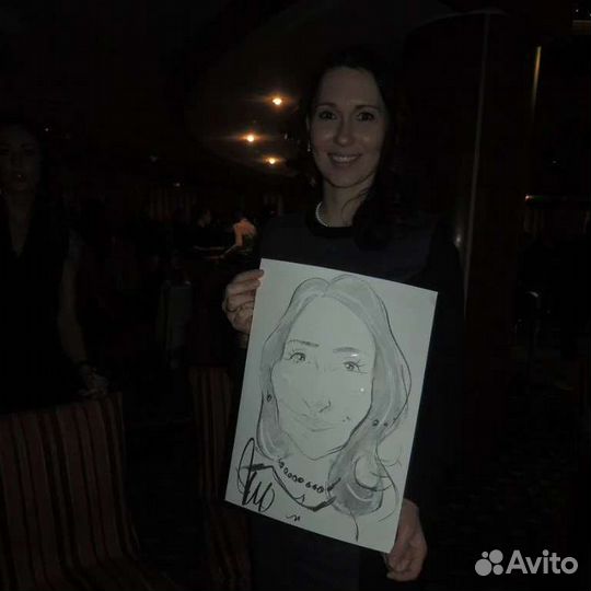 Шаржист художник на корпоратив