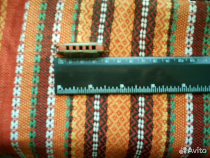 Антикварная миниатюрная губная гармошка Vermona