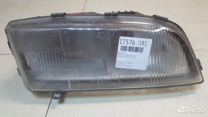 Фара правая Volvo V70 S70