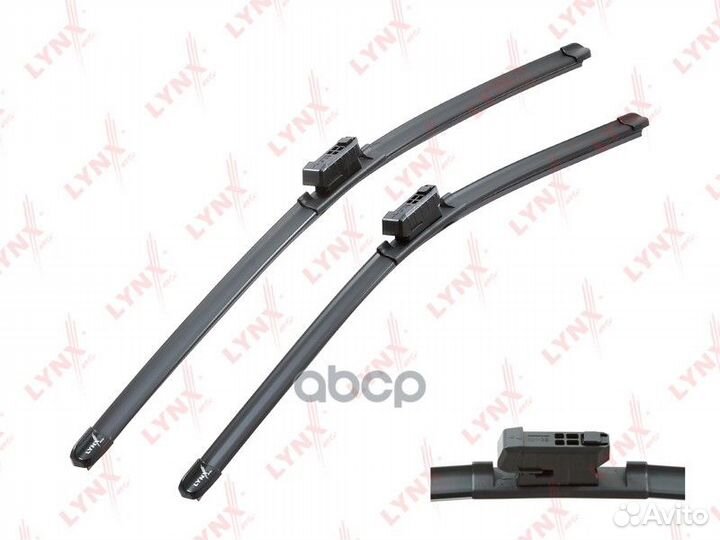 Комплект бескаркасных щеток стеклоочистителя 60