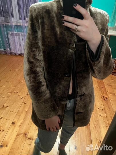 Шуба мутон
