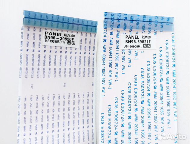 Шлейфы lvds BN96-39820F BN96-39821F REV.00