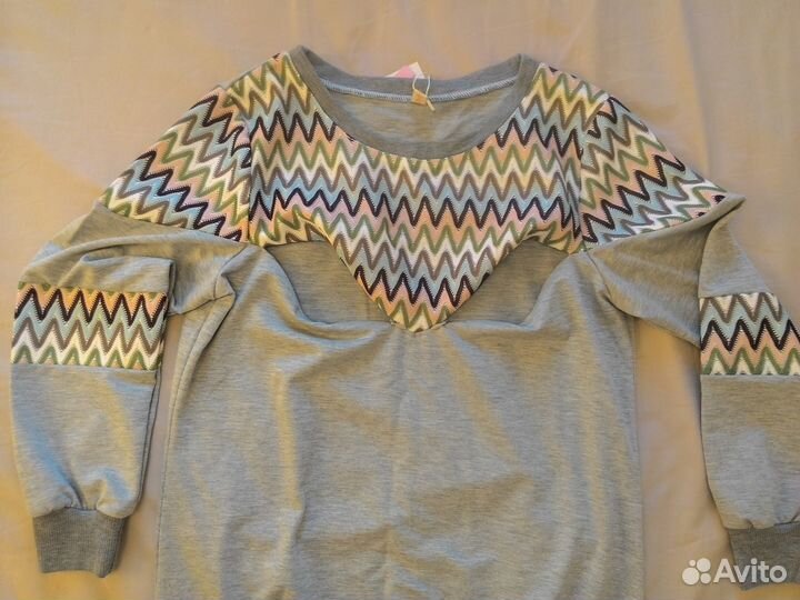 Кофта (свитшот) для кормления грудью 44-46 размер