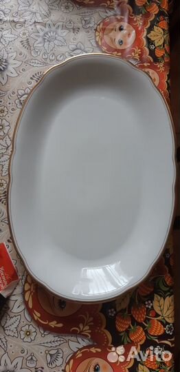 Большое блюдо СССР гдр