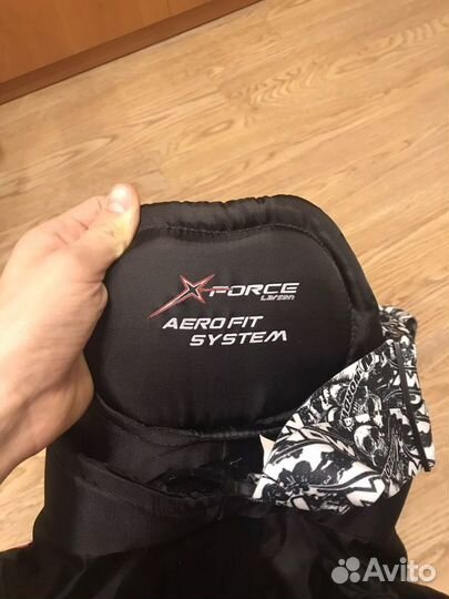 Хоккейные шорты larsen + подтяжки nordway