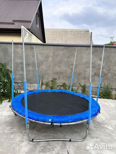 Батут с сеткой