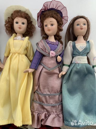 Куклы коллекционные, керамика, в отличном состояни
