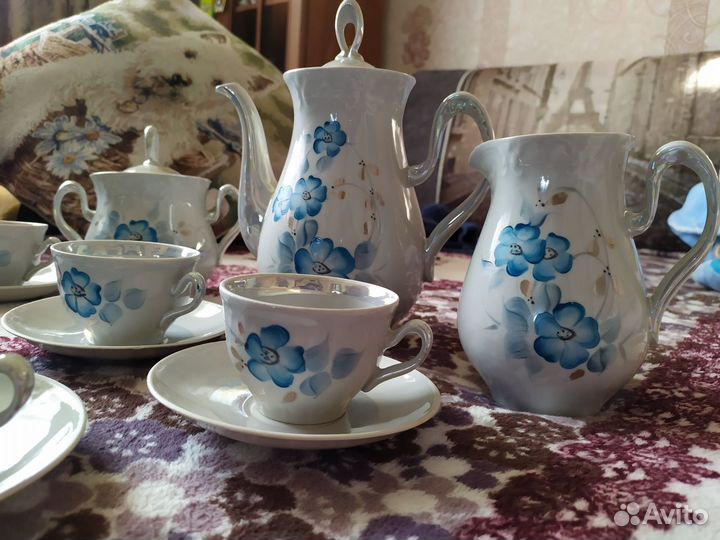 Сервиз кофейный Полтавский фарфоровый завод