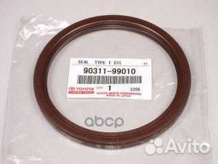 Сальник коленвала 1grfe prado/surf, 1vdftv LC200