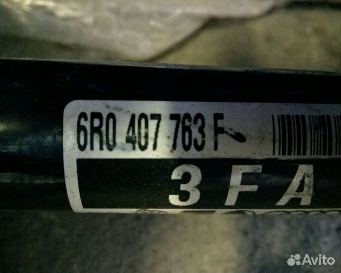 Привод левый АКПП фольксваген поло шкода рапид